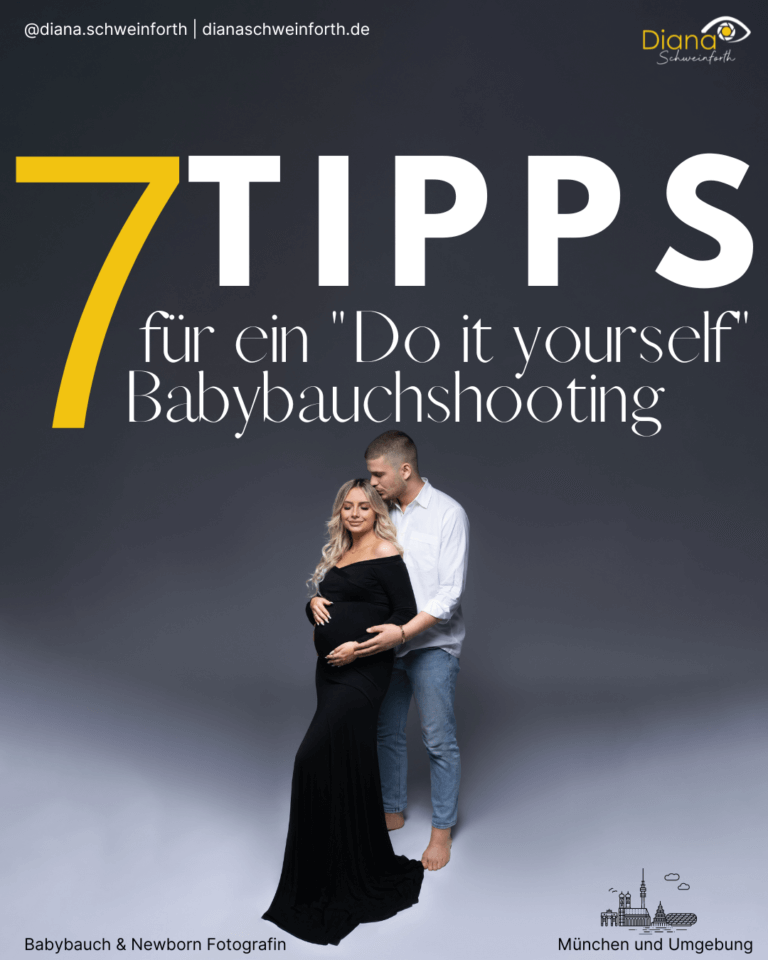 7 Tipps für ein Babybauch DYI Fotoshooting